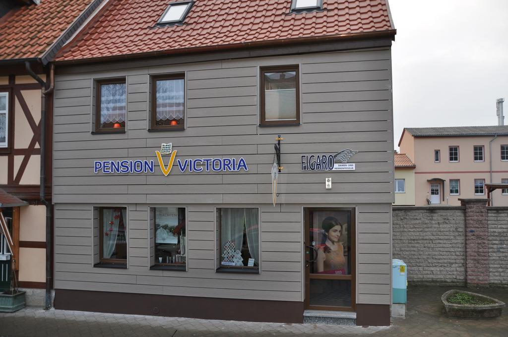 Pension Victoria Halberstadt Exteriör bild